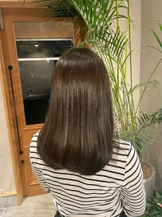 セミロング BASE hair所属・risa / base hairのヘアスタイル