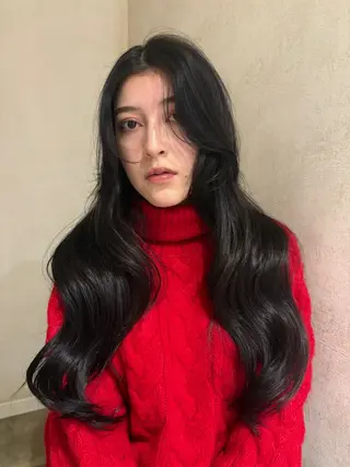 カラー 透明感カラー/海外風 レイヤー/mao🗽のヘアスタイル