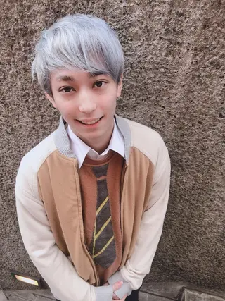 ショート カラー パーマ ヘアアレンジ メンズ CHIC share salon所属・ちこ .のヘアスタイル