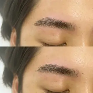 メンズ アイブロウ ナチュラル眉 💫Nozomiの眉毛・アイブロウイメージ
