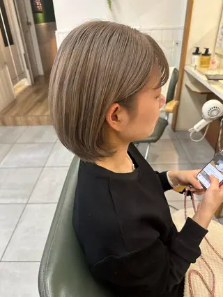 ショート カラー fukuyasu rikaのネイルデザイン