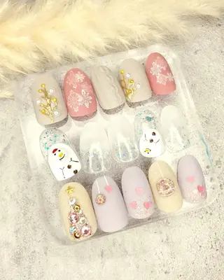 ネイル 3dパーツ/流行り 👧shushu❤️のネイルデザイン