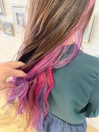 ロング 尾崎 優也のヘアスタイル