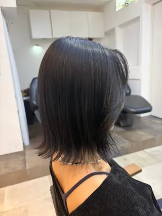 ミディアム カラー 🥀韓国ヘア🥀 宮津真菜のヘアスタイル