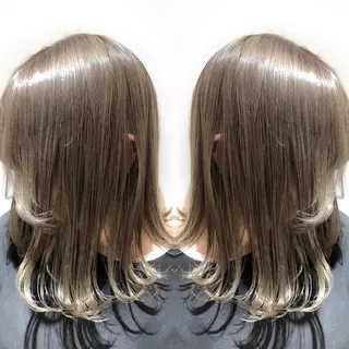 ミディアム カラー ご予約 宜しくお願いします！のヘアスタイル