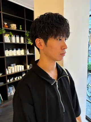 メンズ メンズパーマ/ 上原琉介のヘアスタイル