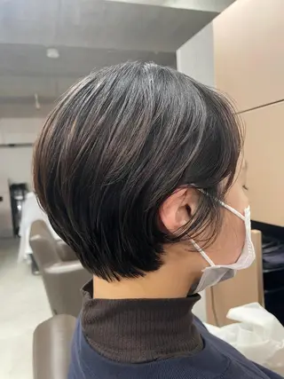 ショート 吉田一輝 外国人パーマのヘアスタイル