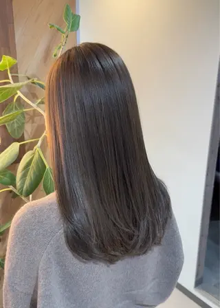 セミロング HairSalonAMIGO所属・田中 郁人のヘアスタイル