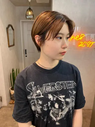 ショート ヘアアレンジ XENA表参道 MIKUのヘアスタイル