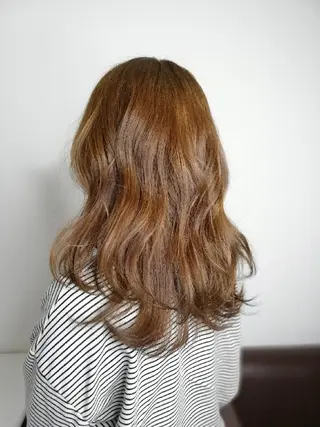 セミロング YASUHIRO グレージュ/メンズのヘアスタイル