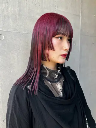 ミディアム ハイトーンNo.1✨ パーマ✨イマイタツヤのヘアスタイル