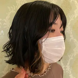 ショート カラー EARTH中島 秋桜久のヘアスタイル