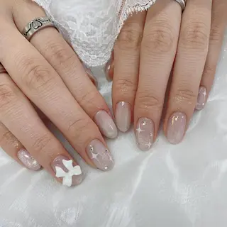 ネイル La neige* yuki 🥯🍑のネイルデザイン