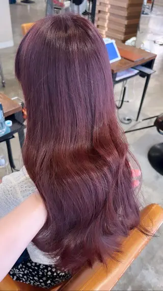 セミロング 松下 奈央のヘアスタイル