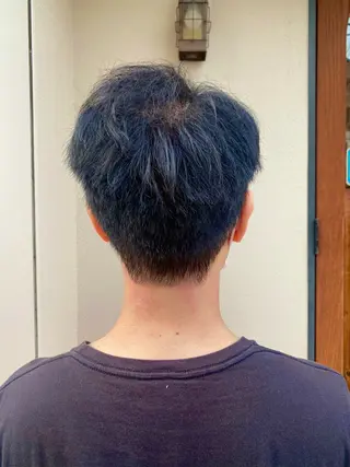 ショート メンズ LiC えりのヘアスタイル