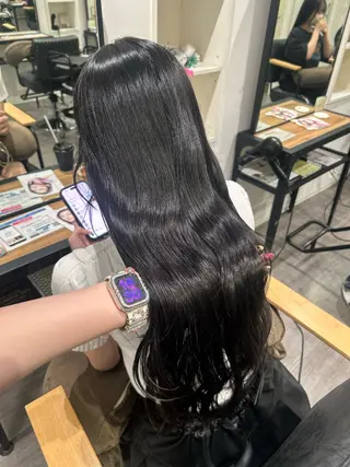 ロング カラー ヘアアレンジ cocotte 💟草間紫音💟のヘアスタイル