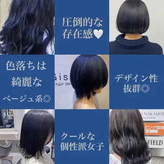 ショート カラー jill by gisel＿奥家のヘアスタイル