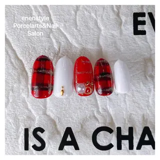 ミディアム ネイル 👑enen style👑のネイルデザイン