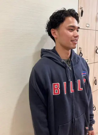 パーマ メンズ ミ ユのヘアスタイル