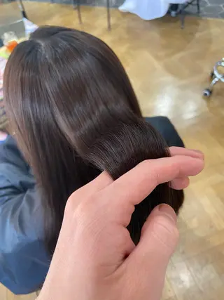 セミロング メンズパーマ /髪質改善/はるたのヘアスタイル