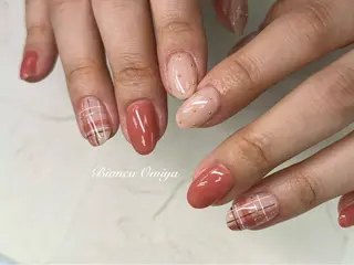 ネイル ネイルサロンビアンカ 大宮店長 モリサワのネイルデザイン