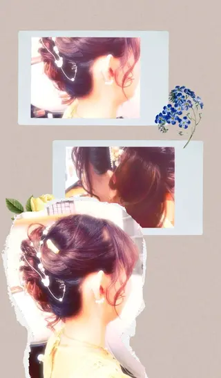 ロング ヘアアレンジ アトリエkumiko所属・池谷 久美子のヘアスタイル