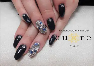 ロング ネイル ネイルサロン Cureのネイルデザイン