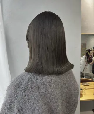 ミディアム カラー レイヤーカット/ パーマ/齋藤大貴のヘアスタイル