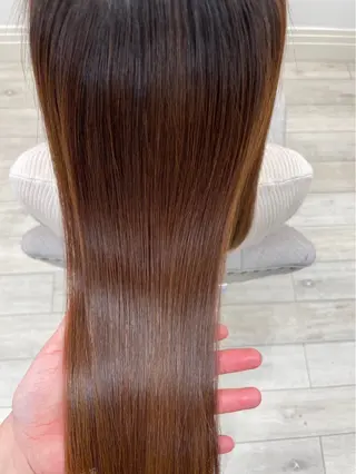 ロング ミサキ🫧 前髪カットモデルのヘアスタイル