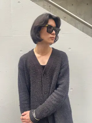 ショート les baladins du miroir所属・🍃YURI 🍃のヘアスタイル