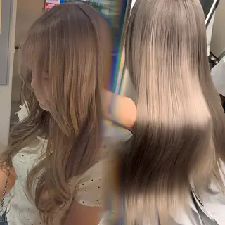 セミロング カラー 今が1番似合う自分に /志音のヘアスタイル