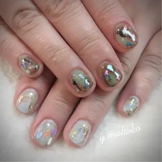 ネイル She nail studio 原宿所属・パラジェル有/ スカルプ/mahoのネイルデザイン