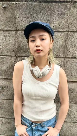 ミディアム stylist 大須賀 裕矢のヘアスタイル