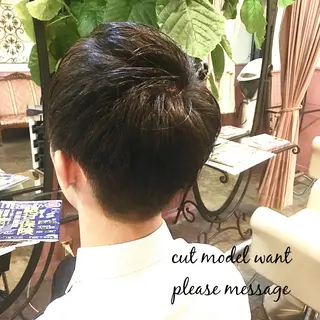 ショート パーマ メンズ 表参道Lise おおいしおりのヘアスタイル