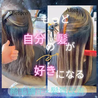 ロング 浜松/磐田/縮毛矯正 /メンズカット/Yuのヘアスタイル