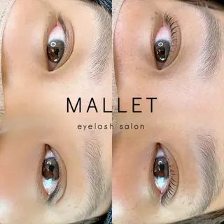 マツエク・マツパ MALLET所属・松井 亜衣のマツエク・マツパデザイン