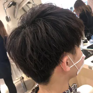 メンズ カジサ ケイコのヘアスタイル