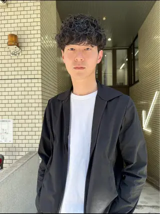 ショート パーマ yeven所属・早川 哲矢のヘアスタイル