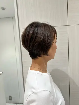 ショート 掛川 愛菜のヘアスタイル