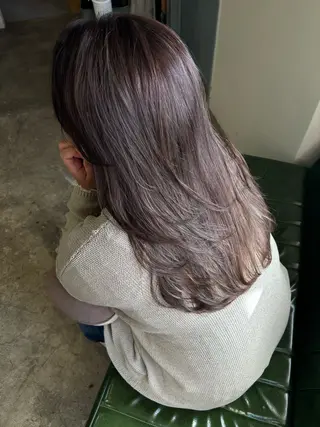 ロング カラー Hair lol nico La所属・ヘアーロウル ニコラのヘアスタイル