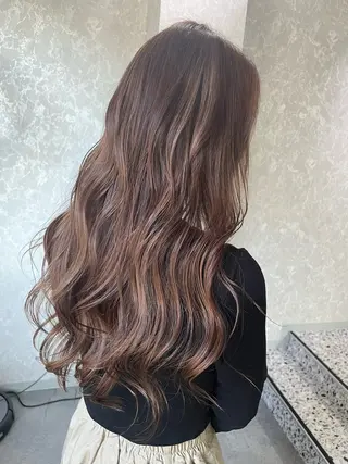 ロング カラー 池田 真衣のヘアスタイル