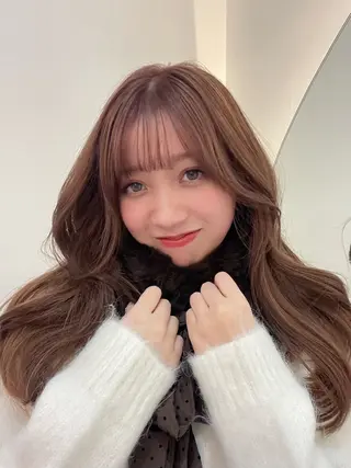 ロング カラー ヘアアレンジ ♡艶ガーリーヘア♡ yuimaruのヘアスタイル