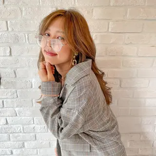 ロング カラー ヘアアレンジ SHANTi 飯塚 ヘアセット/髪質改善のヘアスタイル