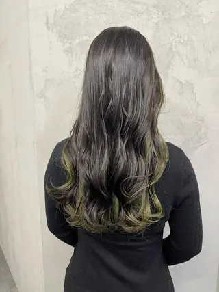 ロング ダブルカラー /まつ毛パーマ🎀のヘアスタイル