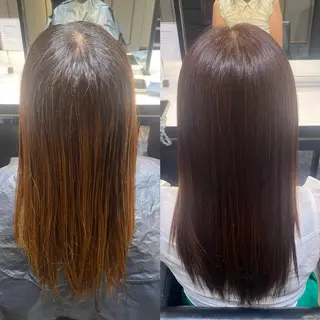 ロング カラー 髪質改善🪽🎀 みおのヘアスタイル