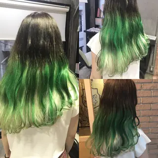 セミロング カラー パーマ ヘアアレンジ メンズ キッズ ネイル マツエク・マツパ サロンドミルク 原宿のヘアスタイル