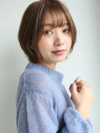 カラー 田村 汐織のヘアスタイル