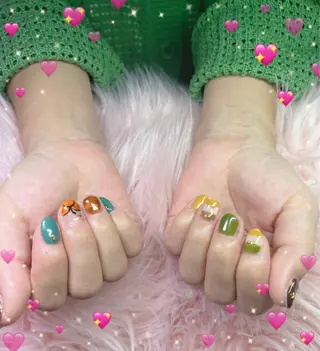 ネイル ネイルサロンキュアイスト所属・キュアイスト アコパラジェル調布のネイルデザイン