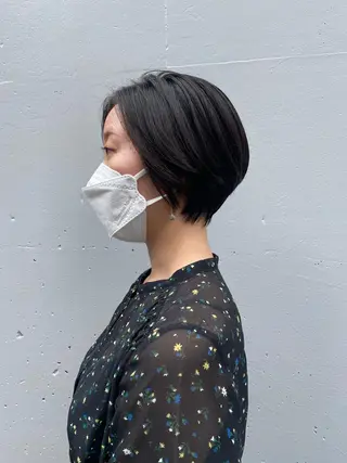 ショート les baladins du miroir所属・🍃YURI 🍃のヘアスタイル