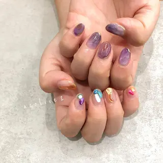 ネイル Yuriko Omi パラジェル/渋谷のネイルデザイン